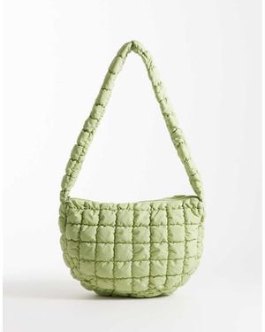 JJXX Doorgestikte Crossbody Tas - Metallic