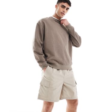 Only & Sons – cargo-shorts - Natur