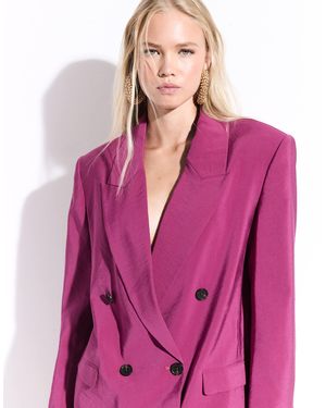 ASOS Tailored Db Soft Suit Blazer - Pink