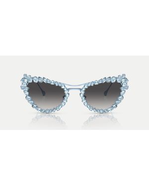 Swarovski Sk7011 - lunettes - Bleu