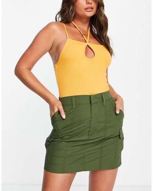 Cotton On Cotton On Cargo Mini Skirt - Green