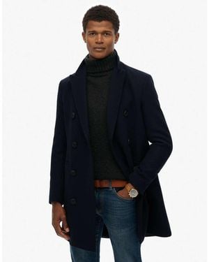 Superdry Merchant Town Coat - Blue