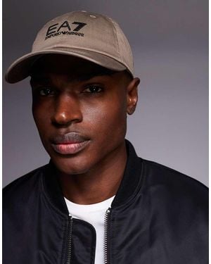 EA7 Armani Logo Baseball Cap - Blue