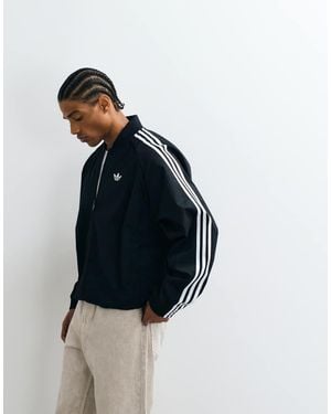 adidas Originals Sst Adicolor Classics Cotton Twill Tracktop - Blue