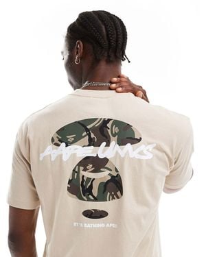 Aape By A Bathing Ape – t-shirt - Natur