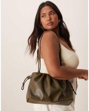 Gina Tricot Pouch Shoulder Bag - Natural