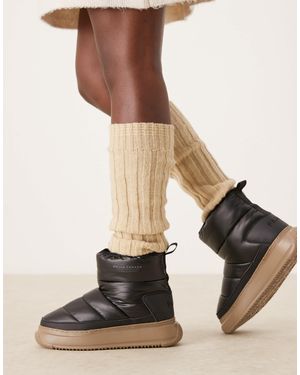 Pajar – gala – schneestiefel aus nylon - Natur