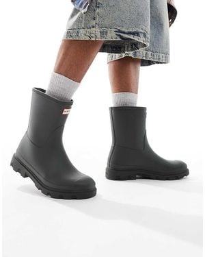 HUNTER Downpour Short Wellington Boots - Green