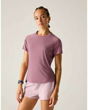 Dare 2b Breathable Reflective Nimble Lightweight T-Shirt - Purple