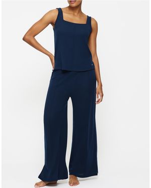 KBX Marie Brushed Cami Top - Blue