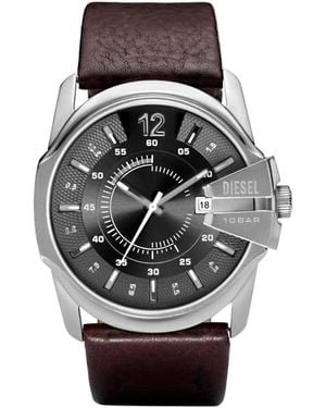 DIESEL Master Chief Three-Hand, Stainless Steel Watch, Dz1206 - Brown