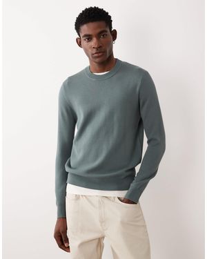 Mango Performance Knitted Sweater - Blue