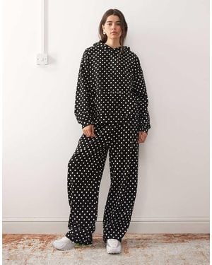 Collusion Wide Leg joggers - Multicolour