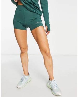 Pink Soda Sport Essentials Polyester Blend 3 Inch Short - Green