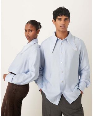 Sister Jane Augie Retro Collar Shirt - Grey