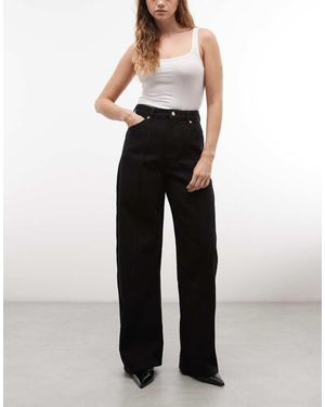 Wrangler Barreljeans - Zwart