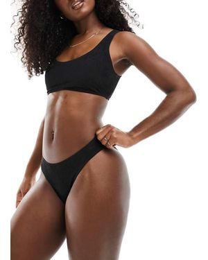 Champion Crinkle Bikini Bottoms - Black