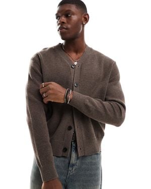 Weekday Ronnie Cardigan - Brown