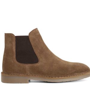 Dune Cashy Desert Boots - Brown