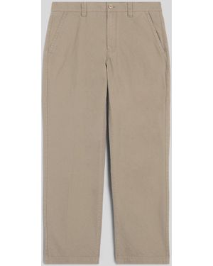 Aspesi Hose Lab Aus Rustikalem Baumwoll-Leinen-Canvas - Natur