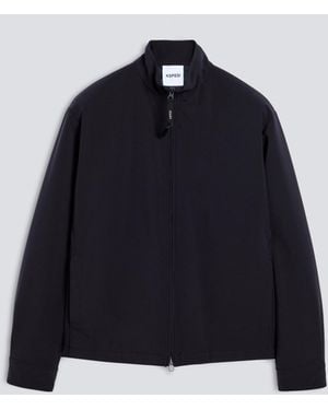Aspesi Jacke Aus Wasserabweisendem Twill - Blau