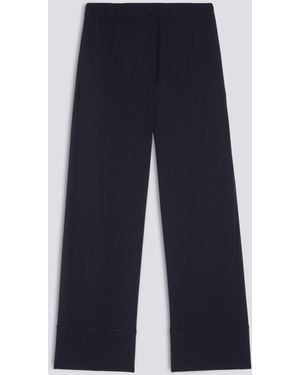 Aspesi Hose Aus Tecnolana-Flanell - Blau