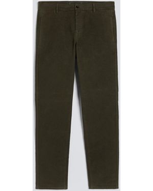 Aspesi Funktionelle Chinonhose Aus Samt - Grün