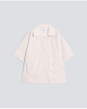 Aspesi Ungefutterter Polyester-Taftumhang - Pink