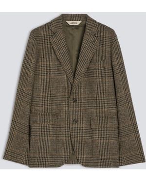 Aspesi Blazer Aus Schurwolle - Grün