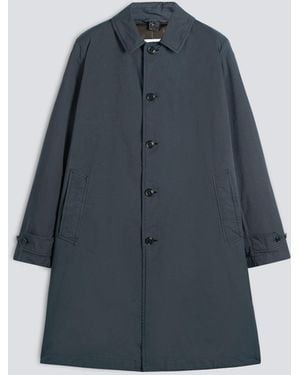 Aspesi Regenmantel -Vodka Ii- Aus Kompaktem Nylon-Mischgewebe, Stuckgefarbt - Blau