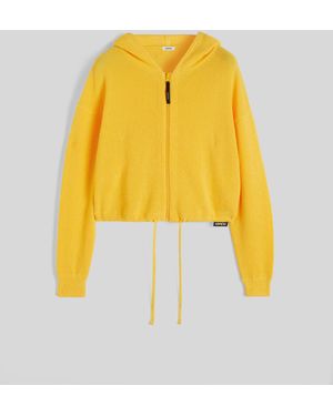 Aspesi Kapuzenpullover Aus Baumwolle - Gelb