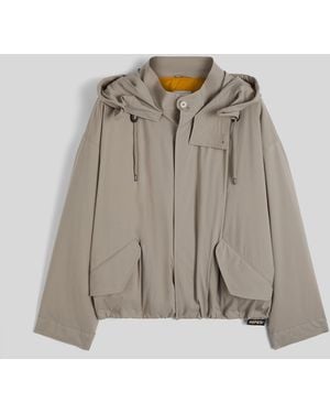 Aspesi Parka Aus Wasserabweisendem Baumwoll-Nylon - Mehrfarbig