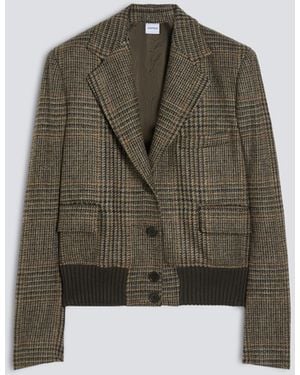 Aspesi Jacke Aus Schurwolle - Grün