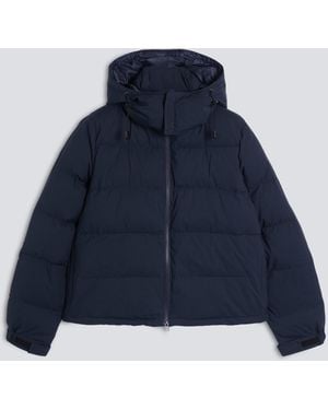 Aspesi Jacke Aus Baumwoll-Nylon-Popeline - Blau