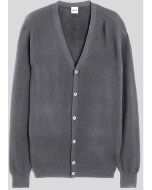 Aspesi Cardigan Aus Merinowolle - Grau
