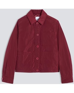 Aspesi Jacke Aus Technischem Gewebe - Rot