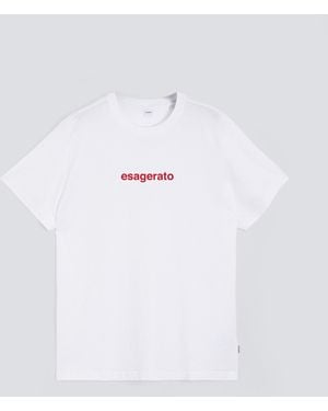 Aspesi Jersey-T-Shirt Aus Baumwolle X La Minervetta - Weiß