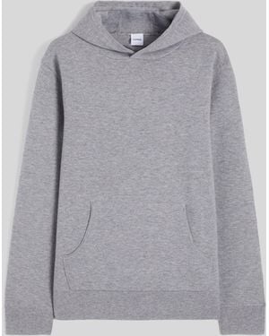 Aspesi Kapuzenpullover Aus Wolle Und Baumwolle - Grau