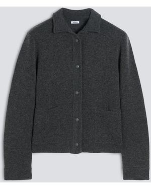 Aspesi Gestrickte Jacke Aus Wolle Und Kaschmir - Schwarz