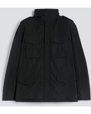 Aspesi Abgefeilte Jacke Mini Field Vento Aus Nylon - Schwarz