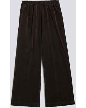 Aspesi Weite Cordhose - Schwarz