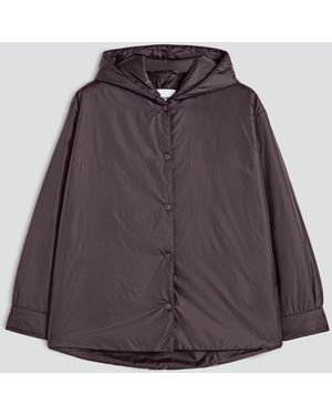 Aspesi Blouson Aus Nylon, Wattiert Mit Thermore-Wattierung - Lila