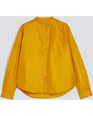 Aspesi Technische Hemdjacke Aus Taft - Gelb