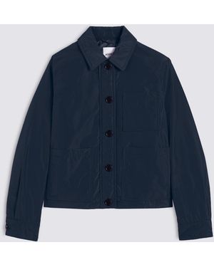 Aspesi Jacke Aus Technischem Gewebe - Blau