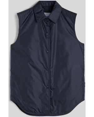 Aspesi Nylon-Dotweste - Blau