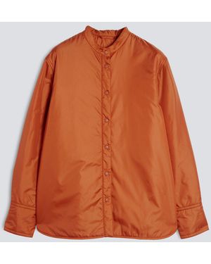 Aspesi Hemdjacke Glue Aus Nylon Mit Thermore-Wattierung - Orange