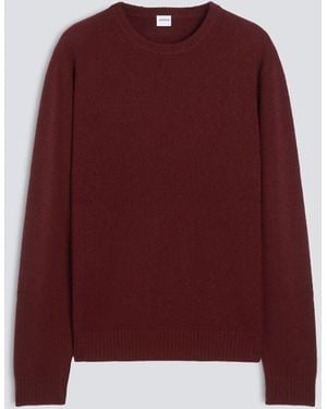 Aspesi Rundhals-Strickpullover Aus Kaschmir - Rot