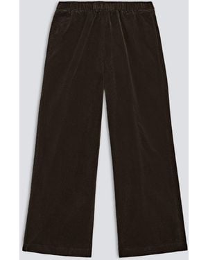 Aspesi Hose Aus Cordsamt Mit Gummizug - Weiß