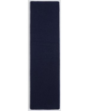 Aspesi Schal Aus Wolle, Yak Und Kaschmir - Blau