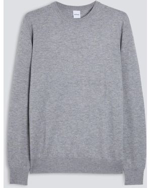 Aspesi Wollpullover Rund Hals - Grau
